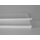 Scannerschiene / Preisschiene 100x7 cm (LxH), weiß/transparent