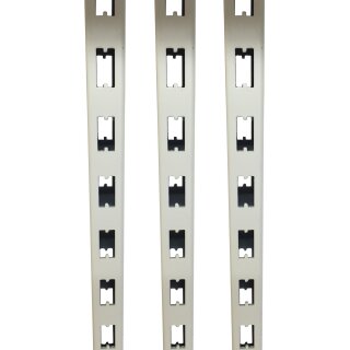 Säule 60x30 mm, 270 cm lang, weiß