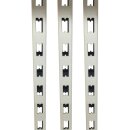 Säule 60x30 mm, 270 cm lang, weiß