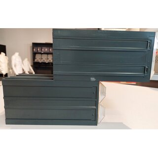 Sortierkasten 2er Schublade 22,5x10,5x10,5 cm (LxBxH)