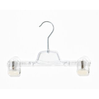 500er Set Kunststoff Klammerbügel 29x15x2 cm, transparent