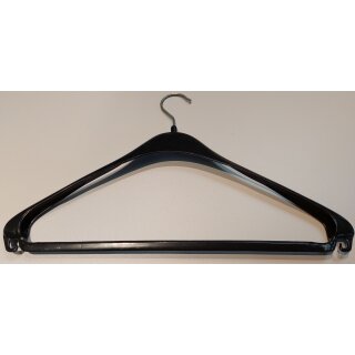 Kunststoffbgel mit Steg 44 cm schwarz