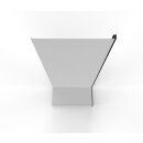 Add-on shelf Tego 240x100 cm (HxW), perforated rear...
