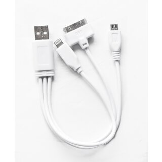 20er Set Powerbank mit 3in1-Kabel