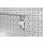 50er Set Lochwand-Doppelhaken 300 mm mit Klappverschluss