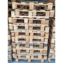 Einwegpalette 1200 x 800 mm, 5 Deckbretter, Gebrauchtware