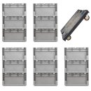 24er Set EuroBox ELB 4220 40x30x22 cm (LxBxH) 20,4 L,...