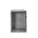 6er Set EuroBox ELB 4220 40x30x22 cm grau inkl. Transportroller 600x400 mm