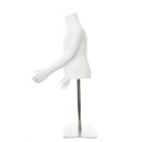 Kindertorso mit Armen, KG 116, weiß inkl. Standfuß