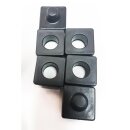 100x 6er Set Stopfen / Endkappen 30x30 mm