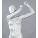 Mannequin woman without face - arms on the back