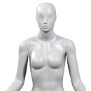Mannequin woman without face - arms on the back