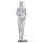 Mannequin woman without face - arms on the back