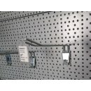 Wall shelf 300x100 cm (HxW), perforated sheet metal rear...