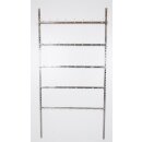 Rückwandsystem  1,27 m mit Drahtabhängern 23 cm + 10 Stufenabhänger kostenfrei