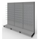 Wall shelf 290x300 cm (HxW), perforated sheet metal rear...