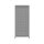 Wall shelf 280x100 cm (HxW), perforated sheet metal rear panel, grey