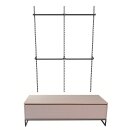 Sideboard mit Regalsystem 170 cm breit