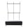 Sideboard mit Regalsystem 174 cm breit, schwarz