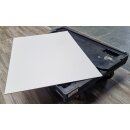 Transportroller mit Ablage 800 x 600 mm, schwarz, 450 kg Tragkraft