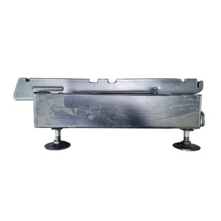 Fußteil 30 cm tief | H: 8 cm mit Auflageschiene, anthrazit