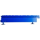 Fußteil 47 cm tief H: 12 cm mit Auflageschiene, blau