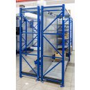 Ständer 295 cm lang - T: 70 cm, CG 55x40 cm, blau
