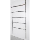 Rückwandsystem 1,27 m, mit Drahtabhängern 12 cm