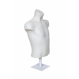 Kindertorso grau mit Standfuß